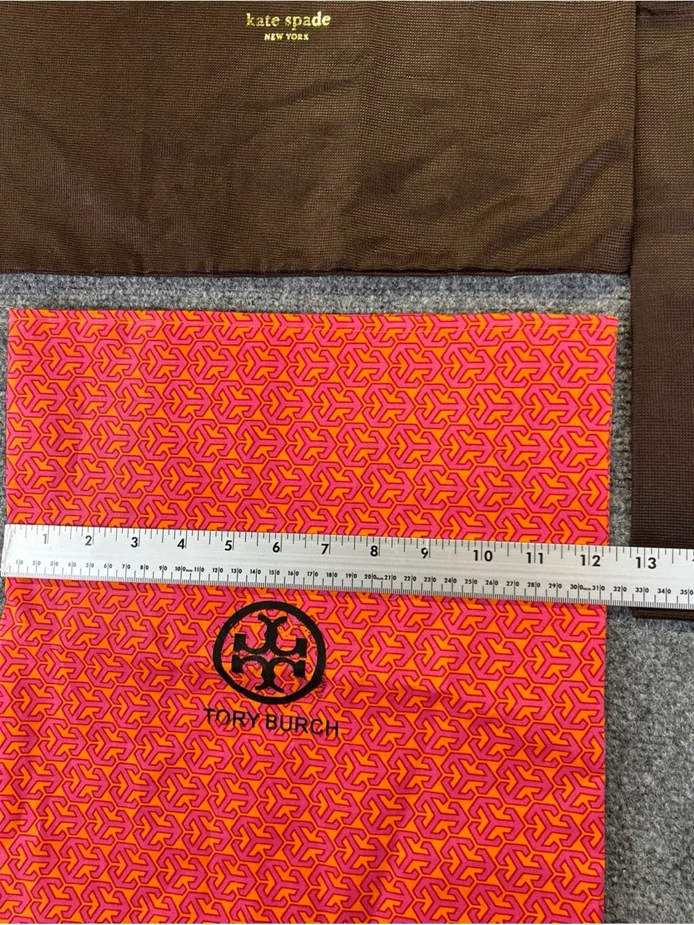 Kate Spade Tory Burch dust bags three
